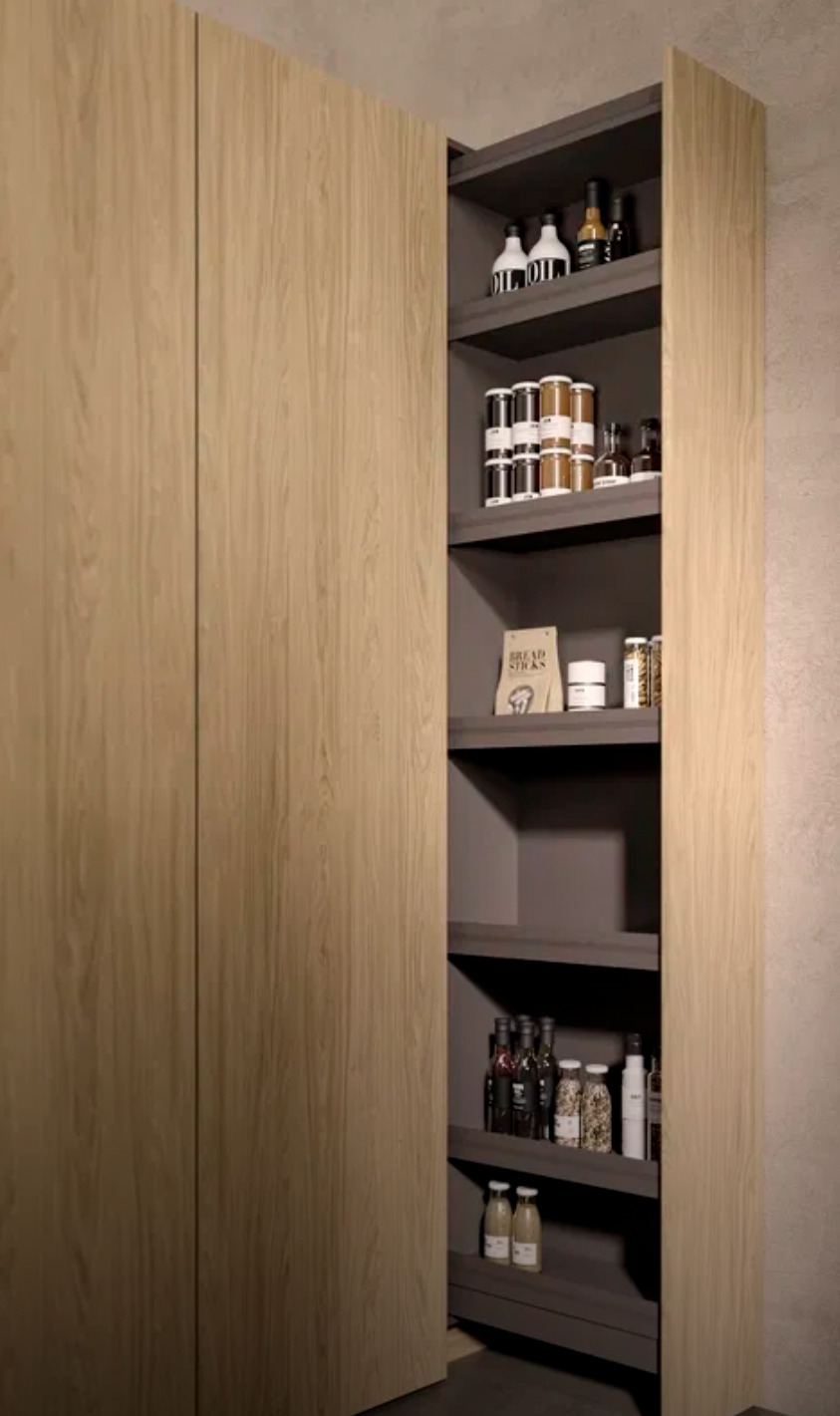 Élément à usages multiples ménager avec étagère-set